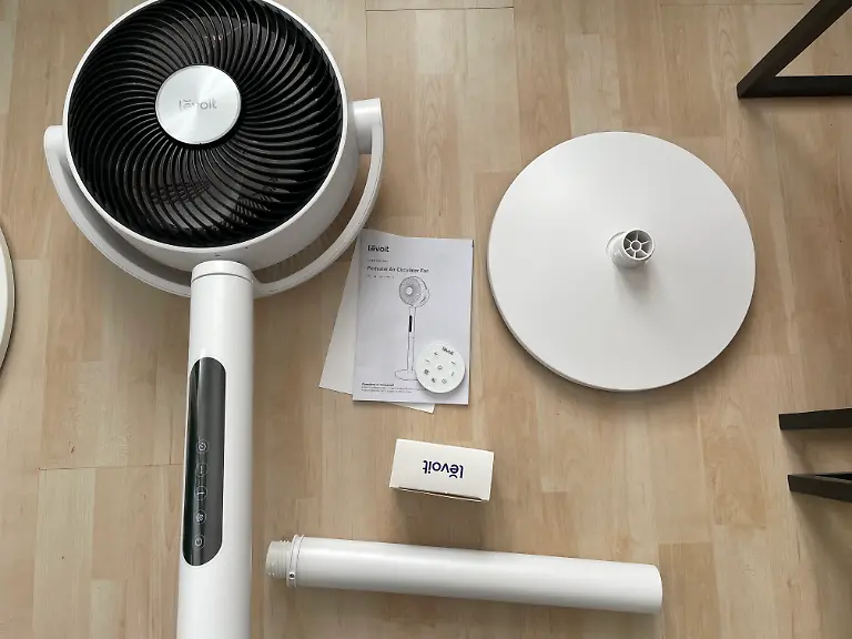 Standventilatoren Test Levoit wenig Teile und einfache Montage.jpg